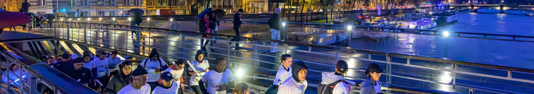 Course des lumières Paris