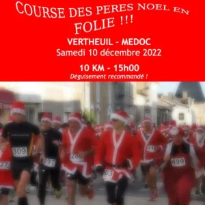 Course des Pères Noël en Folie