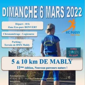 5 et 10 km de Mably