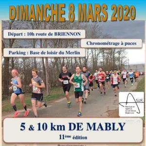 5 et 10 km de Mably
