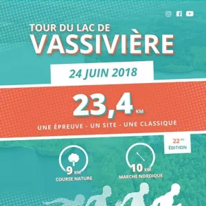 Tour du lac de Vassiviere
