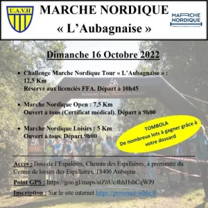 Marche Nordique L'Aubagnaise