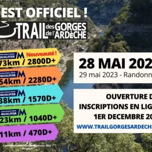 Trail des Gorges de l’Ardèche