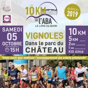 10km le l'Aba le long du Rhoin