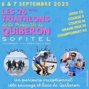Les Triathlons de la Presqu’île de Quiberon