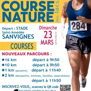 Course Nature des Lacs de Sanvignes