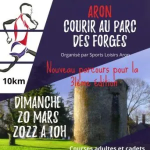Courir au Parc des Forges