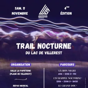 Trail Nocturne du Lac de Villerest