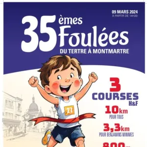 Foulées du Tertre à Montmartre