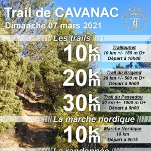 Trail de Cavanac