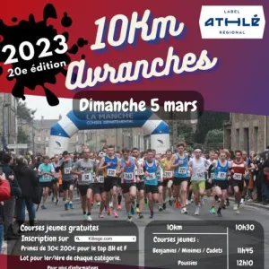 10 km d'Avranches