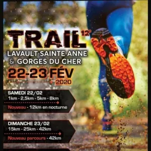 Trail de Lavault Sainte Anne et des Gorges du Cher