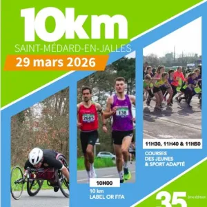 10 km de Saint Medard