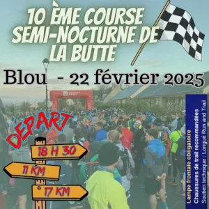 Course Nature Semi-nocturne de la Butte
