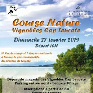 Course Nature des Vignobles Cap Leucate