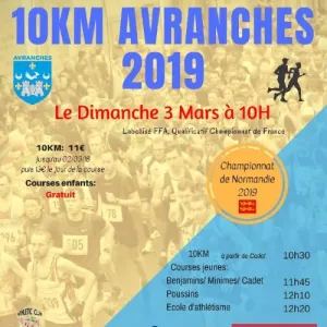 10 km d'Avranches