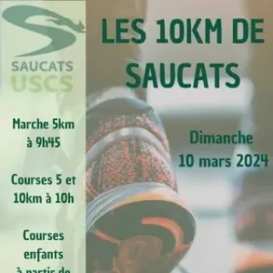 10 km de Saucats