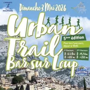 Urban Trail de Bar sur Loup
