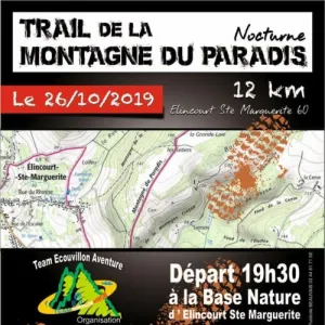 Trail Nocturne Montagne du Paradis