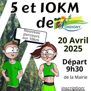 5 et 10km de Londigny