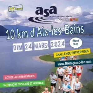 10 km d'Aix-les-Bains
