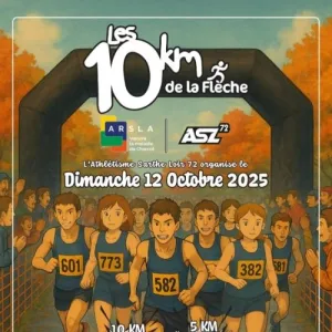 10 km de la Flèche