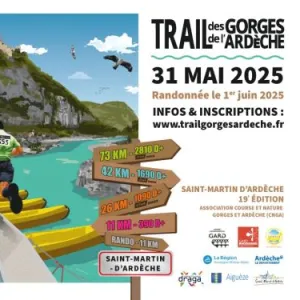 Trail des Gorges de l’Ardèche