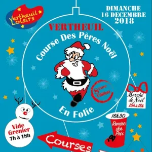 Course des Pères Noël en Folie