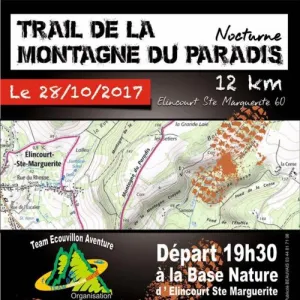 Trail Nocturne Montagne du Paradis