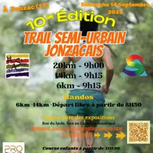 Trail Semi Urbain Jonzacais