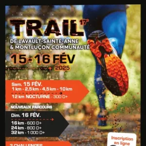 Trail de Lavault Sainte Anne & Gorges du Cher