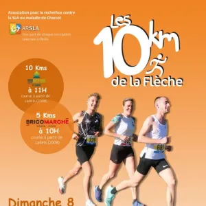 10 km de la Flèche