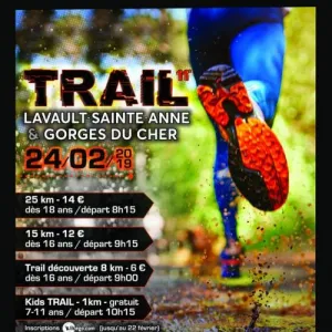 Trail de Lavault Ste Anne et des Gorges du Cher
