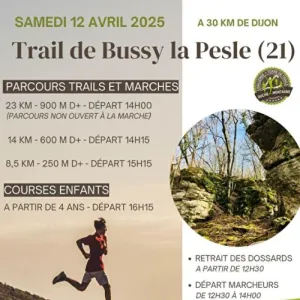 Trail de Bussy la Pesle