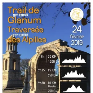 Trail de Glanum - Traversee des Alpilles