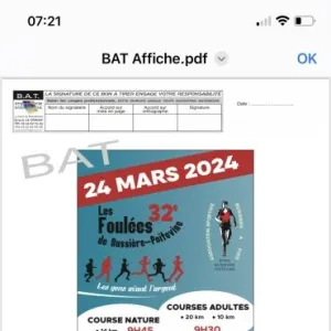 Les Foulées de Bussiere Poitevine