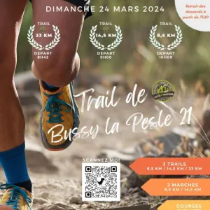 Trail de Bussy la Pesle