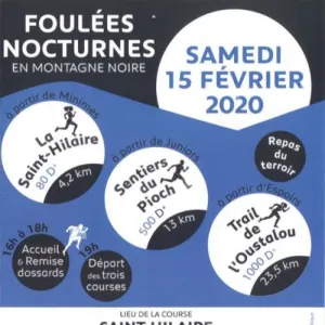 Foulees Nocturnes en Montagne Noire