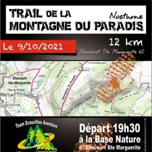 Trail Nocturne Montagne du Paradis