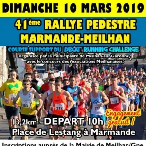 Rallye Pedestre Marmande Meilhan