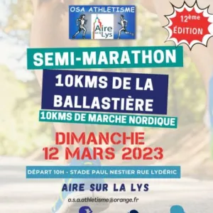 Semi-Marathon et 10km de la Ballastiere