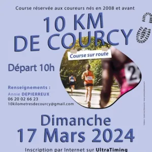 10 km de Courcy