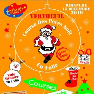 Course des Pères Noël en Folie