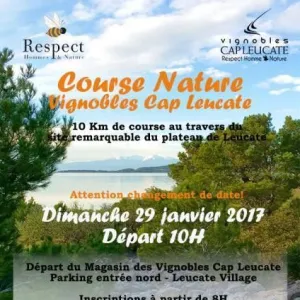 Course Nature des Vignobles Cap Leucate