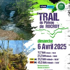Trail du Plateau de Rocroy