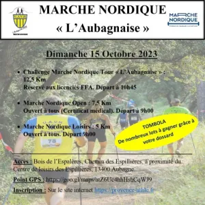Marche Nordique L'Aubagnaise