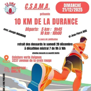 10 km de la Durance