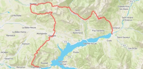 Trail de Serre-Ponçon