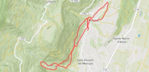 Trail vert express de l'Enversin