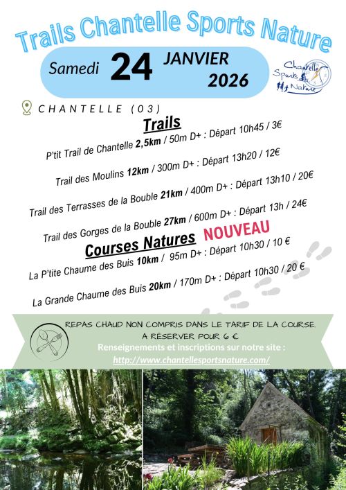 Trails Chantelle Sports Nature